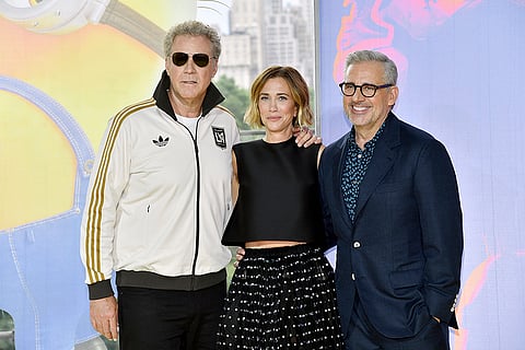 Will Ferrell, Kristen Wiig And Steve Carell